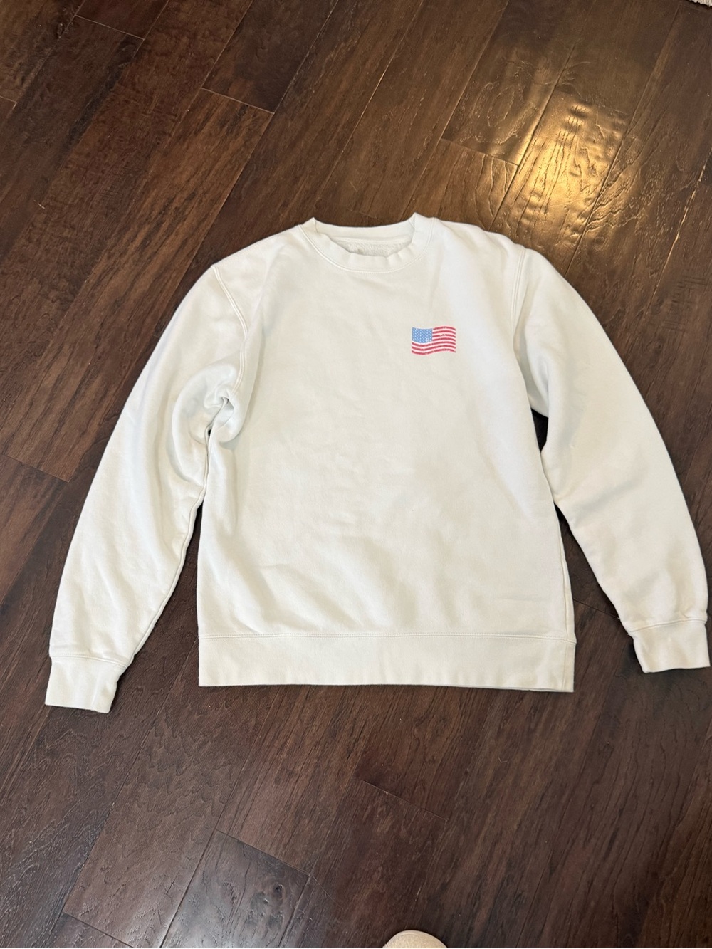 Living Fully I Love American Sweatshirt size small
